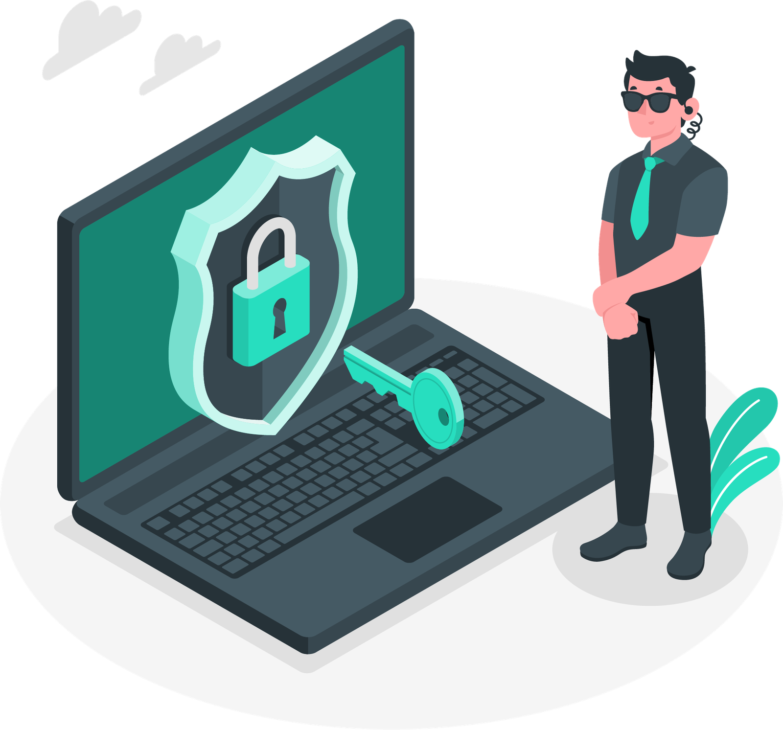 web development illustration